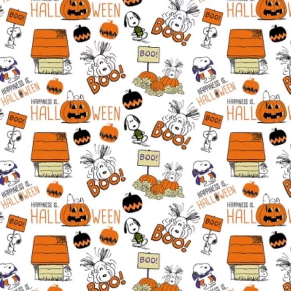 Peanuts Berkshire Halloween Throw Blanket VelvetSoft Great Pumpkin Patch Snoopy - Picture 3 of 11